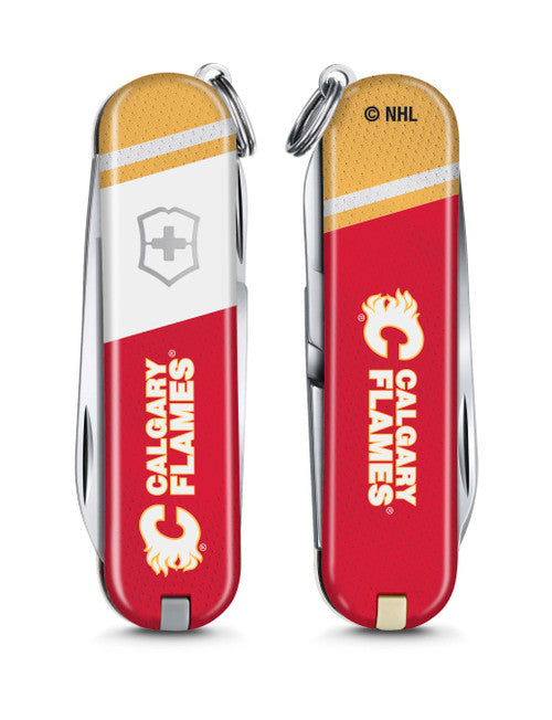 Victorinox Swiss Army Knife NHL Calgary Flames Classic SD CGY58-B1-X1