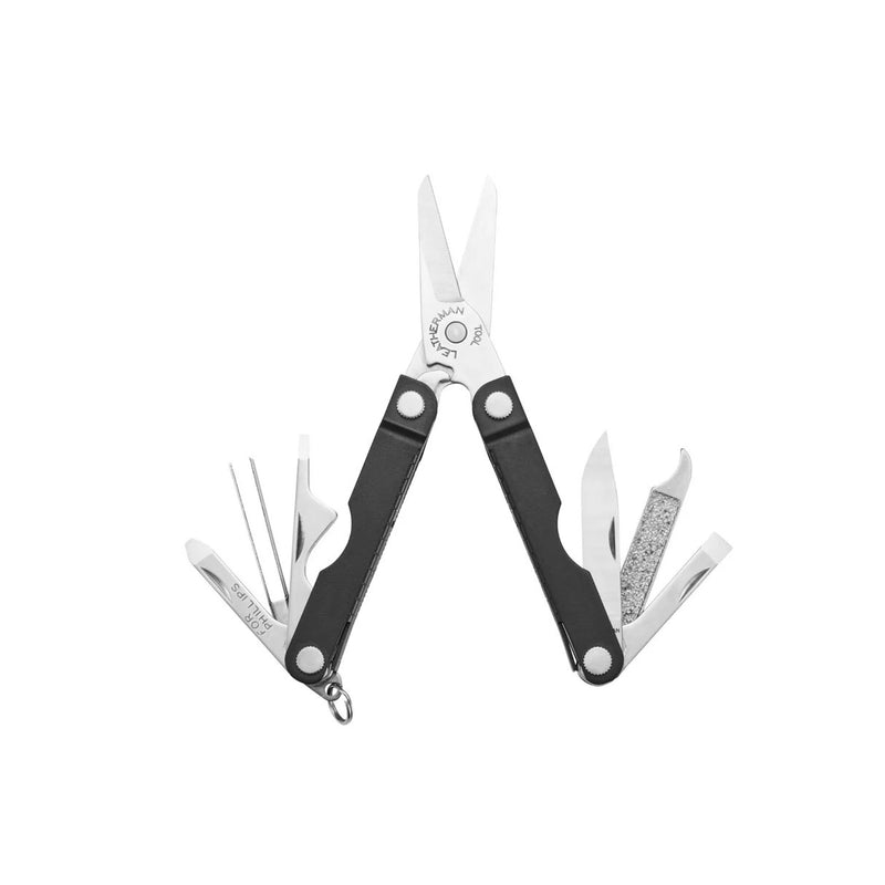 Leatherman Micra Multi Tool w/ 1.6'' Knife Jet Black (10-In-1) 833179