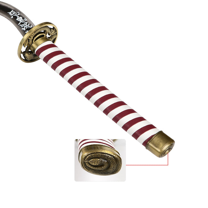 Demon Slayer Obanai Iguro's Twisted Nichirin Katana Snake Sword