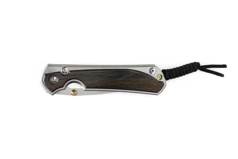 Chris Reeve Large Sebenza 31 Knife Drop Point Bog Oak Inlay (3.61, SW, MagnaCut) L31-1100