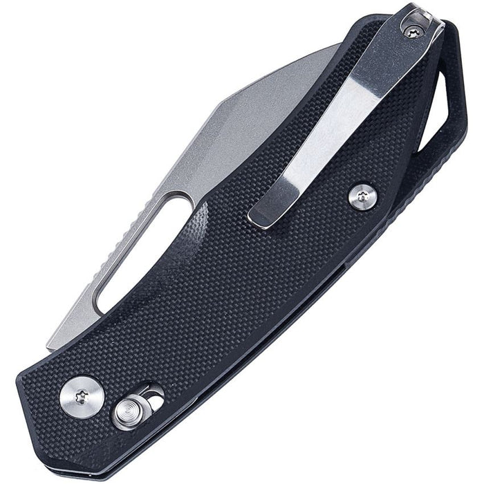 SRM Knives Cub Ambi-Lock Folding Knife Black G10 (2.87", Bead Blast, 154CM) 261M-GB
