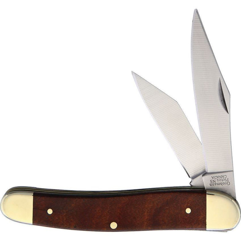 Grohmann Knives Number 2 Folding Blade Knife Rosewood (3.88" Satin) R350S