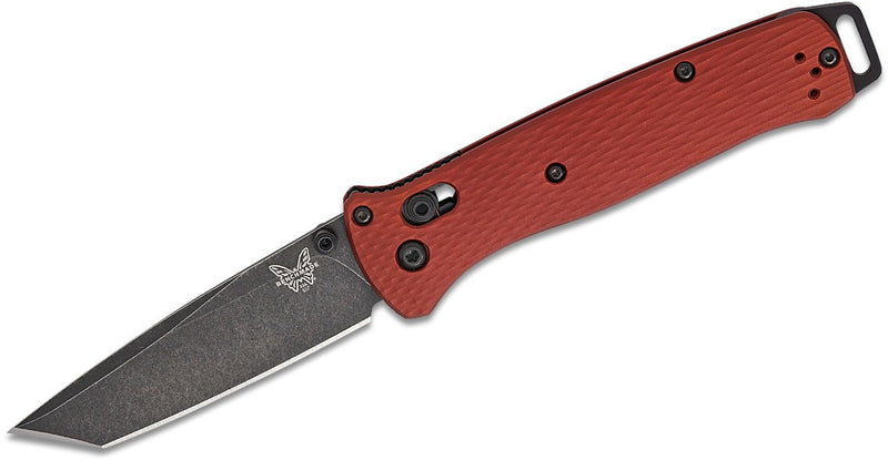 Benchmade Bailout AXIS Lock Knife Burnt Copper Al (3.38", Black Battlewash, MagnaCut) 537BK-07