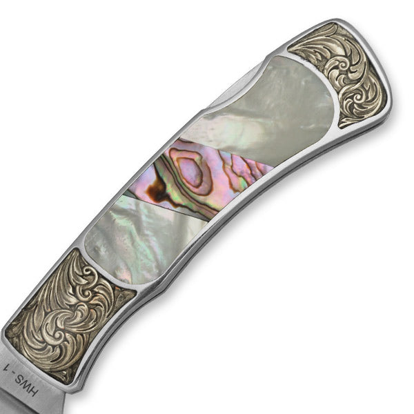 Rock Creek Mesa Folding Knife by Paul Chen Hanwei (3", Satin) KH2523