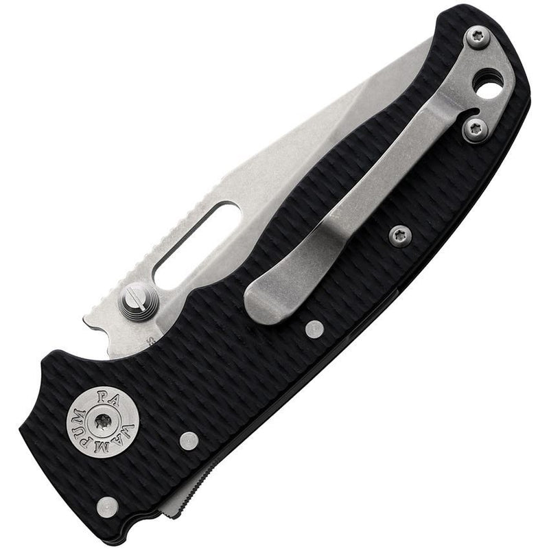 Demko AD 20.5 Shark-Lock Folding Knife Black (3", SW, S35V) DEM09624