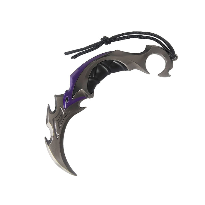 Valorant Reaver Fixed Blade Karambit Knife