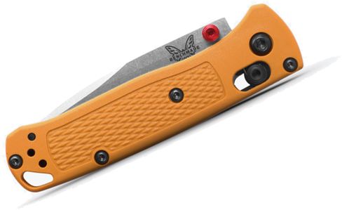 Benchmade Mini Bugout AXIS Lock Knife Daybreak Yellow Grivory (2.82", Gray, S30V) 533-08