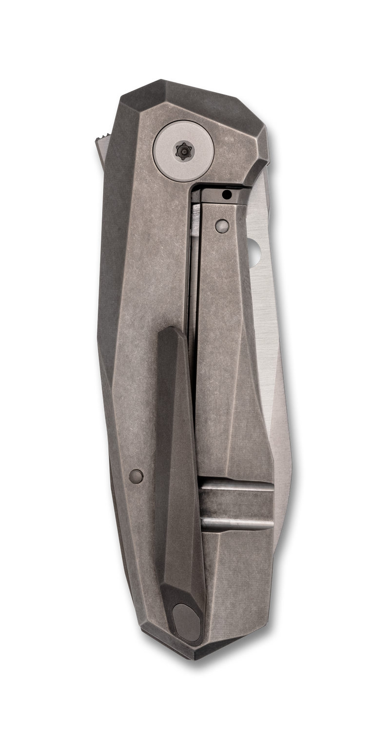 Spyderco Techno 3 Frame Lock Knife Titanium (2.64" Satin CTS-XHP) C158TIP3