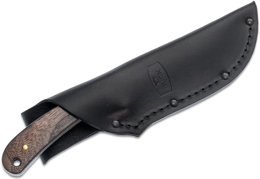 Buck 113 Ranger Skinner Fixed Blade Knife Ebony (3.13" Satin) 0113BRS