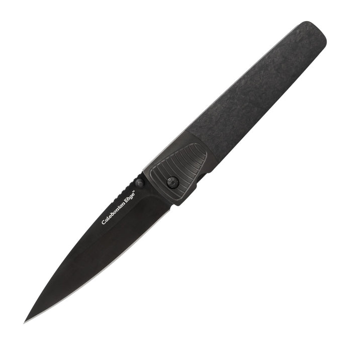 Cold Steel Caledonian 60 Series Liner Lock Knife Black Carbon Fiber (4.25", Black, 20CV) CS-FL-42CLD