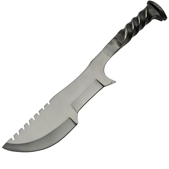 Railroad Combat Satin Carbon Steel Knife Twisted Handles PA4432