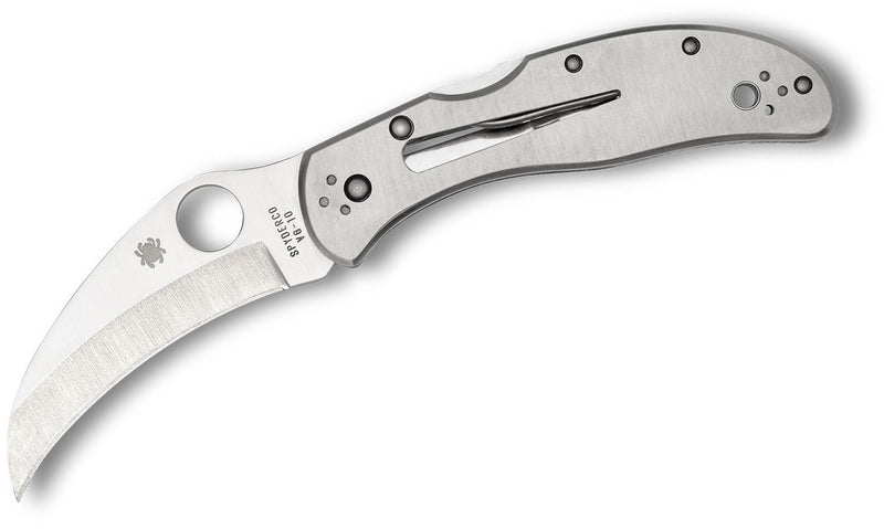 Spyderco Harpy Lockback Knife Stainless Steel (2.75", Satin, VG10) C08P