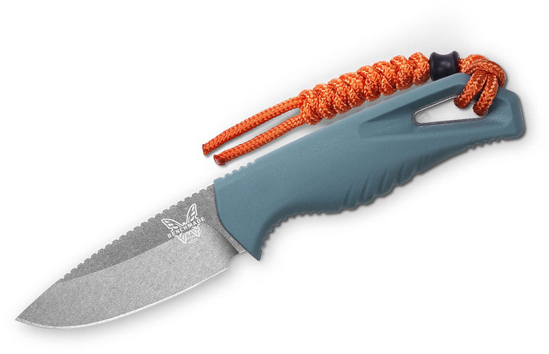 Benchmade Intersect Fixed Blade Knife Blue (2.68" SW MagnaCut) 18050