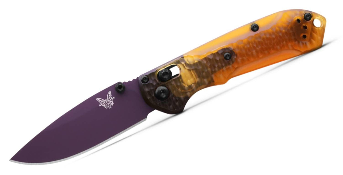 Benchmade Mini Freek AXIS Lock LIMITED EDITION SHOT SHOW Knife Ultem (3", Purple, M4) 565PL-2501