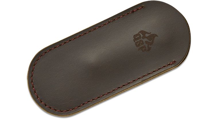 QSP Leather Pouch Dark Brown QS-P002B