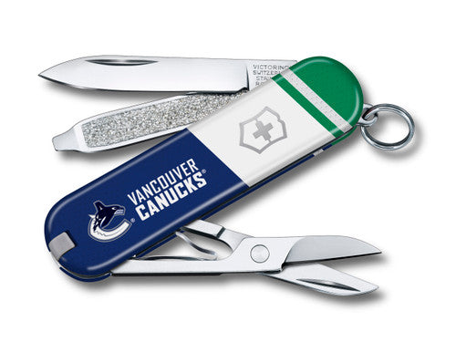 Victorinox Swiss Army Knife NHL Vancouver Canucks Classic SD VAN 58-B1-X1