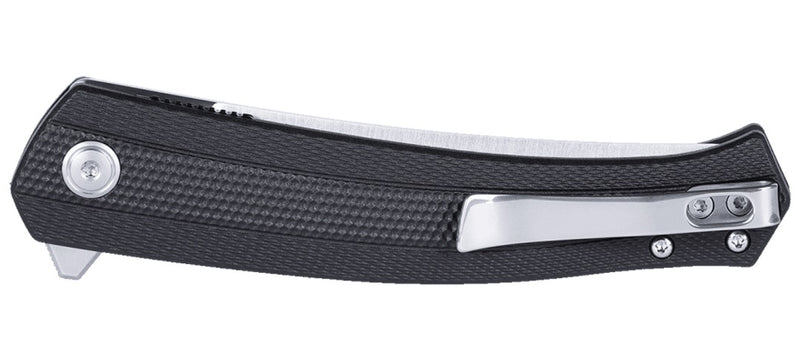 CRKT Persian Liner Lock Spring Assisted Knife Black Nylon (3.44" Satin D2) 7060