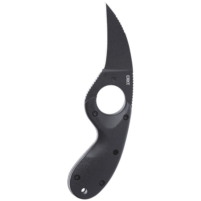 CRKT Kommer Bear Claw Fixed Blade Knife Black Nylon (2.39" Black) 2516K