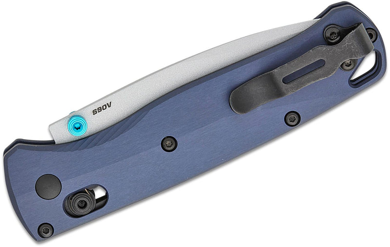 Benchmade Bugout AXIS Lock Knife Crater Blue Aluminum (3.24", SW, S90V) 535SL-13