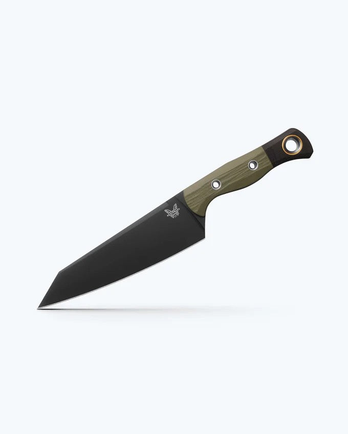 Benchmade Wildcoast Fixed Blade Knife OD Green G-10 (6.83", DLC, CPM154) 4070BK-01