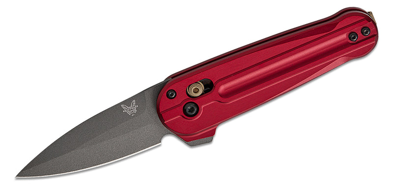 Benchmade Lowden AXIS Lock Knife Phoenix Red Aluminum (2.79", Cerakote, M390) 491GY-01