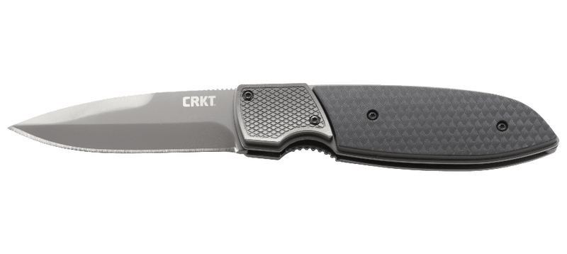 CRKT Russ Kommer Fulcrum 2 Folding Knife GRN (3.18" Gray) 7435
