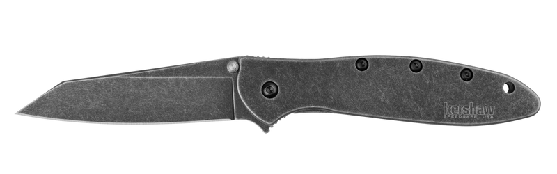 Kershaw Random Leek Reverse Tanto Assisted Opening Knife (3" BlackWash) 1660RBW