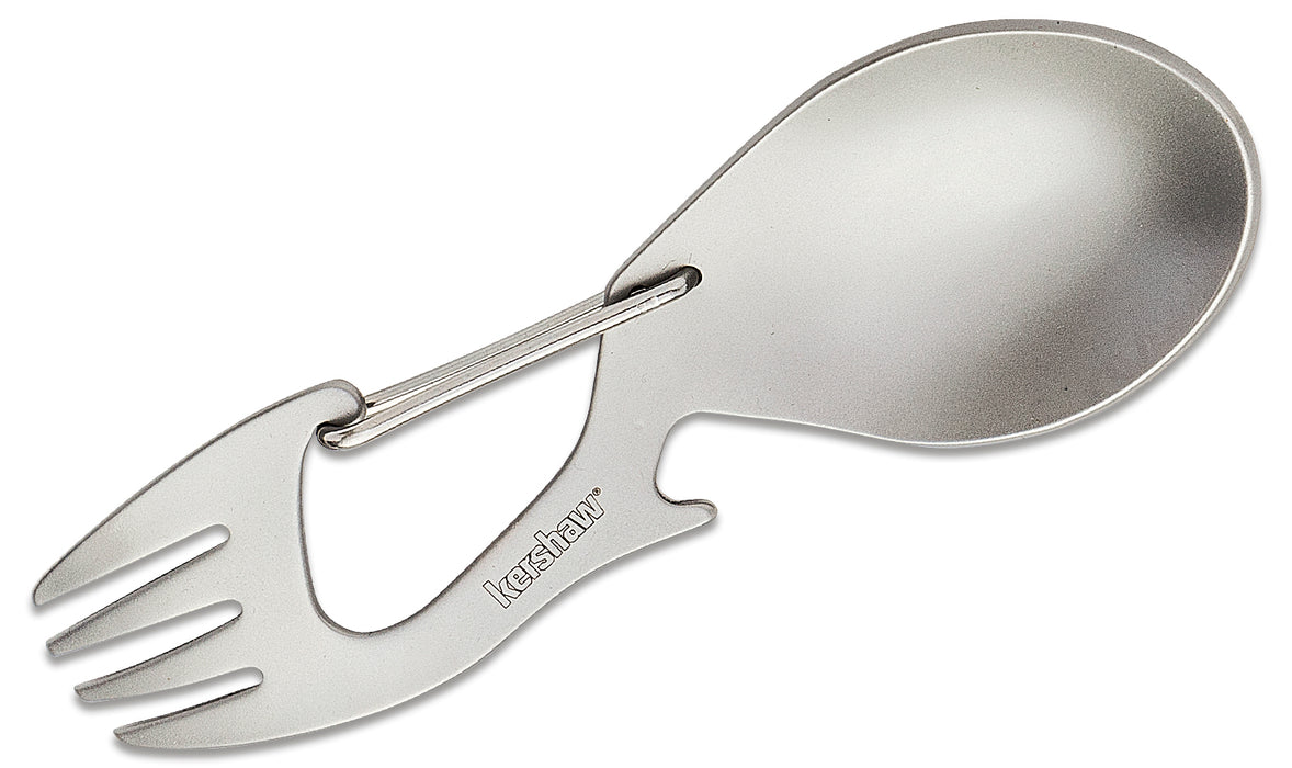 Kershaw Ration Stainless Steel Spork Multi-tool (Silver) 1140X