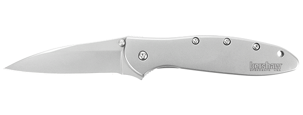 Kershaw Leek Assisted Opening Knife (3" Bead Blast) 1660