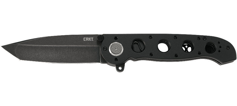 CRKT Carson Tanto Dead Bolt Lock Flipper Knife (3.89" Black SW) M16-04DB