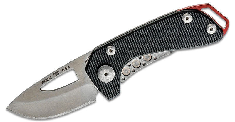 Buck 417 Budgie Black G10 S35VN (2.0'' Satin) 0417BKS-B