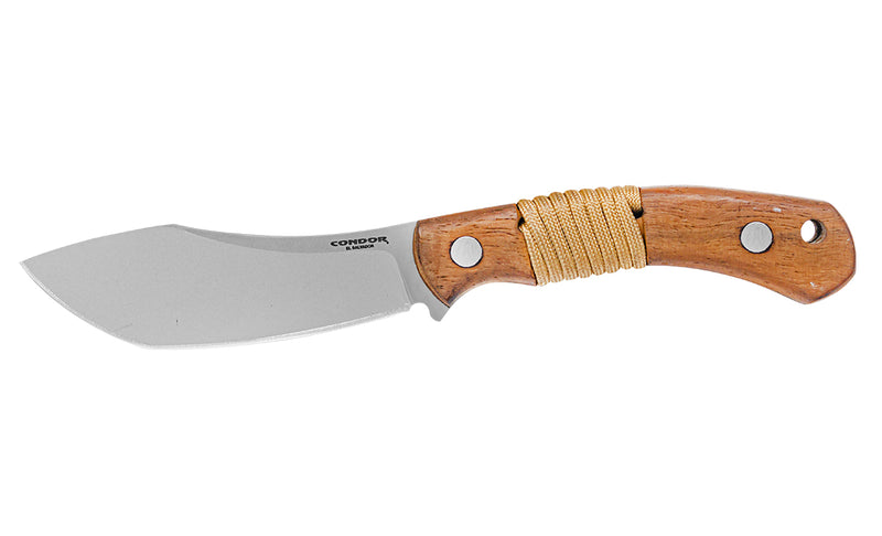 Condor Mountaineer Trail Fixed Blade Walnut Wood (4.14" Plain) CTK120-4.12-4C
