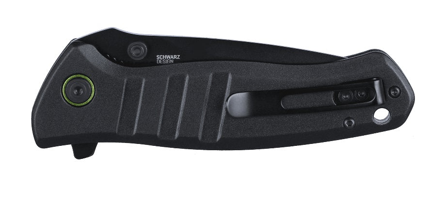 CRKT Schwarz Dextro Liner Lock Knife Black G10 (3.18" Black) 6295