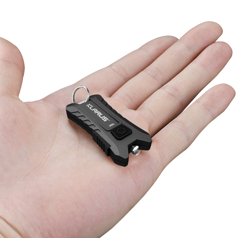 Klarus 40 Lumen Rechargeable Li-ion Keychain Flashlight (Orange) Mi2