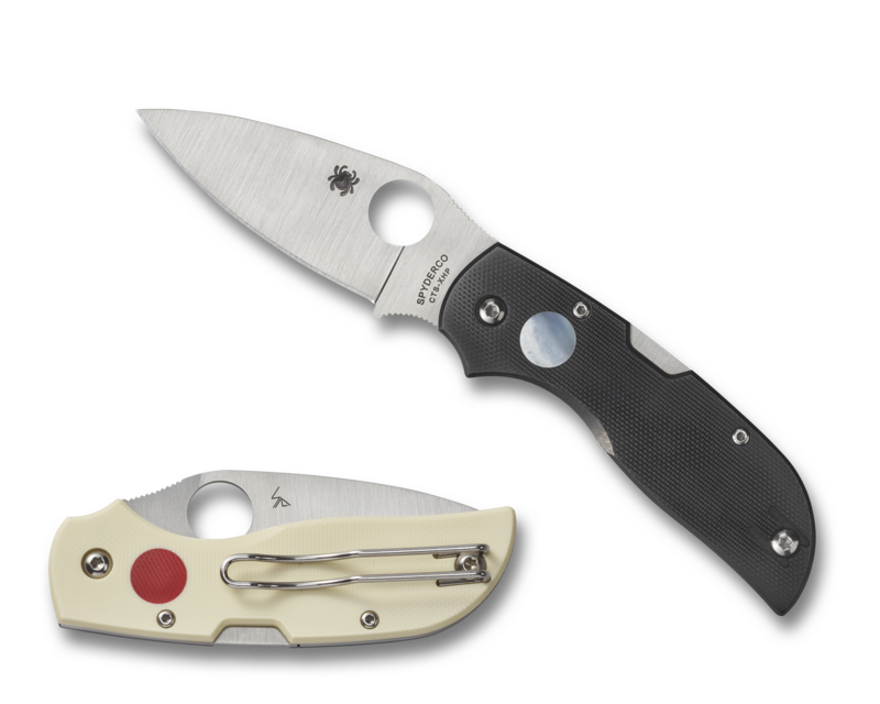 Spyderco Chaparral Lockback Knife Sun & Moon G-10 (2.8" Satin) C152GSMP