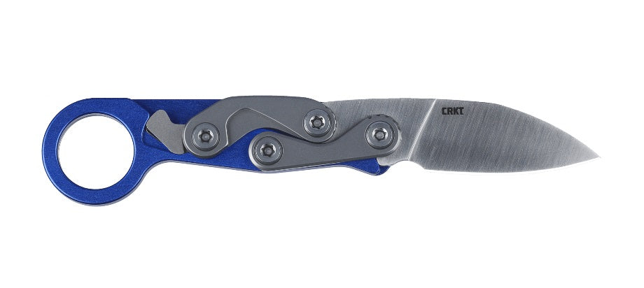 CRKT Provoke EDC Kinematic Morphing Karambit Blue Aluminum (2.56" SW) 4050