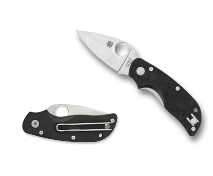 Spyderco Cat G-10 Folding Knife (2.44" Satin) C129GP