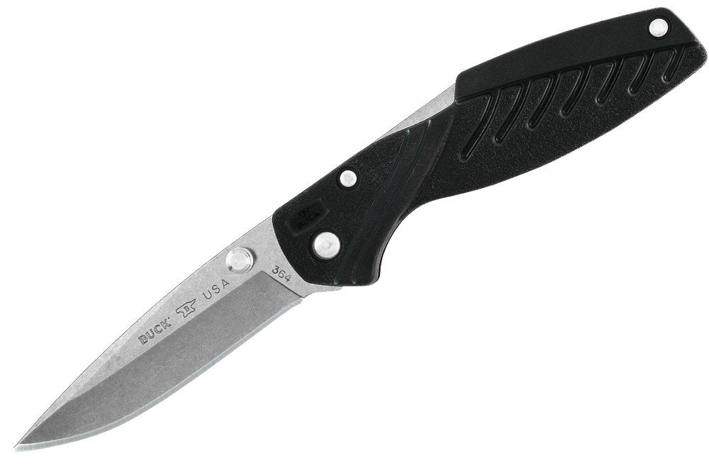 Buck 364 Rival I Lock Back Knife (2.75" Stonewash) 3364BKS