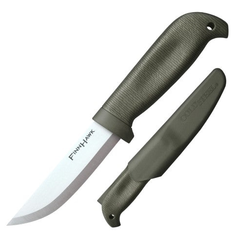 Cold Steel Finn Hawk fixed blade knife Knife Green (4" Satin) 20NPKZ