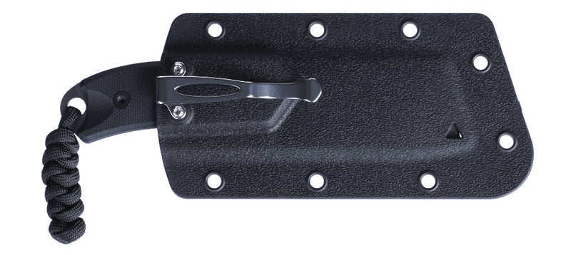 CRKT Jon Graham Razel Compact Fixed Blade Knife Black G-10 (2.32" SW & Brush) 4036