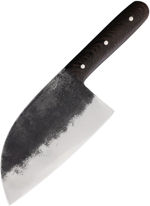 Banjahmin Knives Fixed Blade Camp Cleaver Knife (7.25" Stainless) BKA007