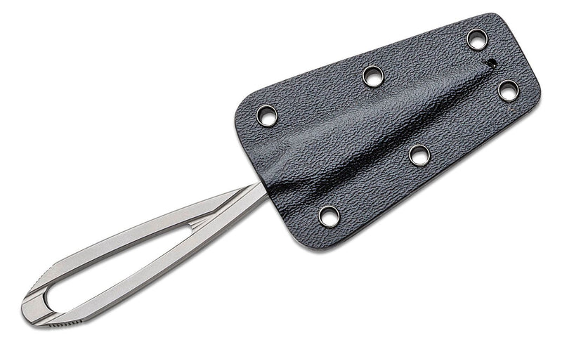 CIVIVI Hel D-Art Fixed Blade Neck Knife Bead Blasted Steel (1.74" BB D2) C21001-1