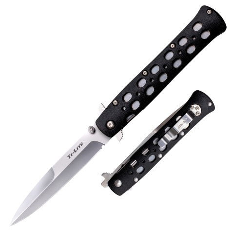 Cold Steel Ti-Lite Liner Lock Knife Zytel (4" Satin) 26SP