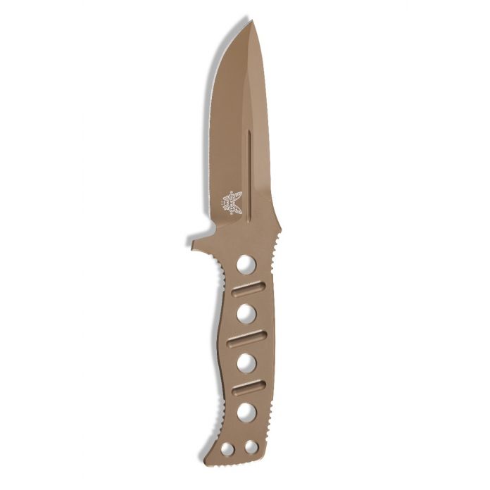 Benchmade Fixed Adamas Fixed Blade Knife Olive Paracord (4.2" FE) 375FE-1