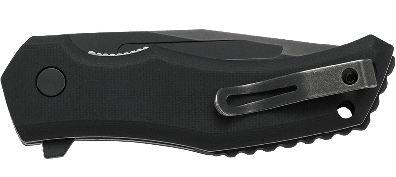 CRKT Fawkes Blackout A/O Folding Knife G-10 (2.74" Ti Nitride) 2372K