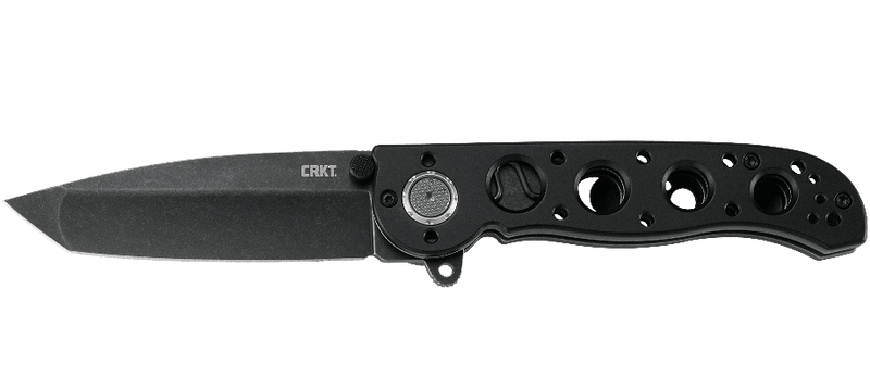 CRKT Carson Tanto Dead Bolt Lock Flipper Knife (3.12" Black SW) M16-02DB