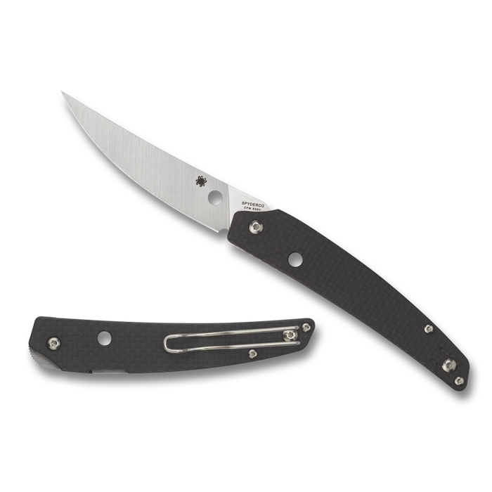 Spyderco Ikuchi Compression Lock Folding Knife (3.26" Satin) C242CFP