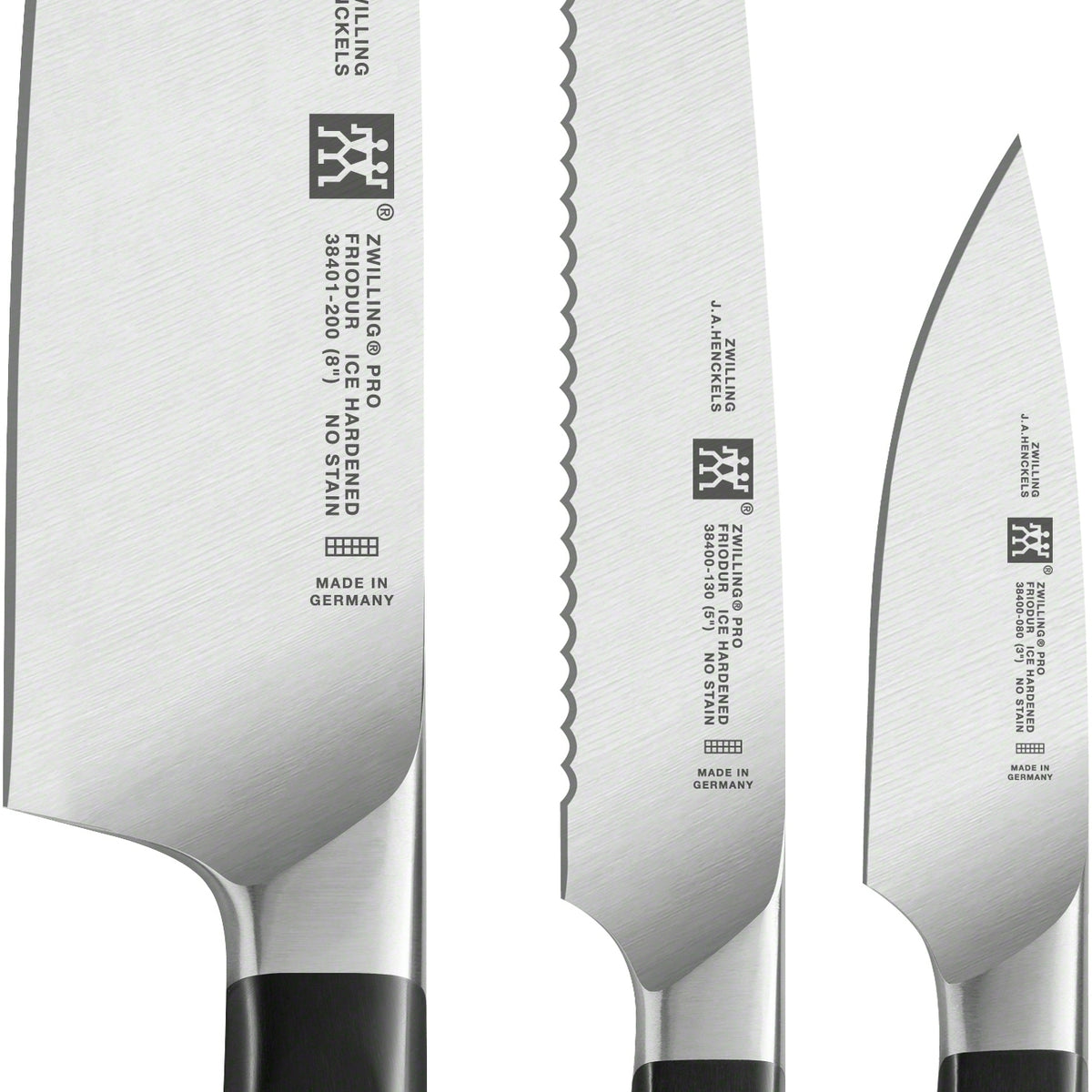 ZWILLING J A Henckels ZWILLING Pro 3-Piece Knife Starter Set 38430