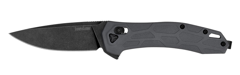 Kershaw Covalent Bar Lock Knife Gray FRN (3.2" Black SW D2) 2042