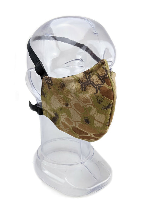 Premium Face Mask - 2ply Fabric Face Mask - Kryptek Nomad
